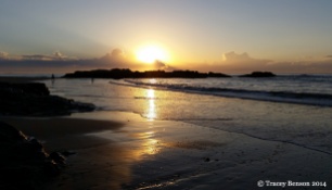 Korora Beach Sunrise © Tracey Benson 2014